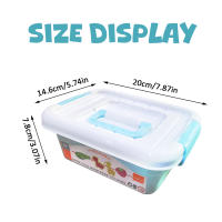 Juguetes Educativos De Madera Con Cuentas Para Bebés 42pcs DIY Montessori Juegos De Aprendizaje Con Frutas Y Animales Para Niños - details 15