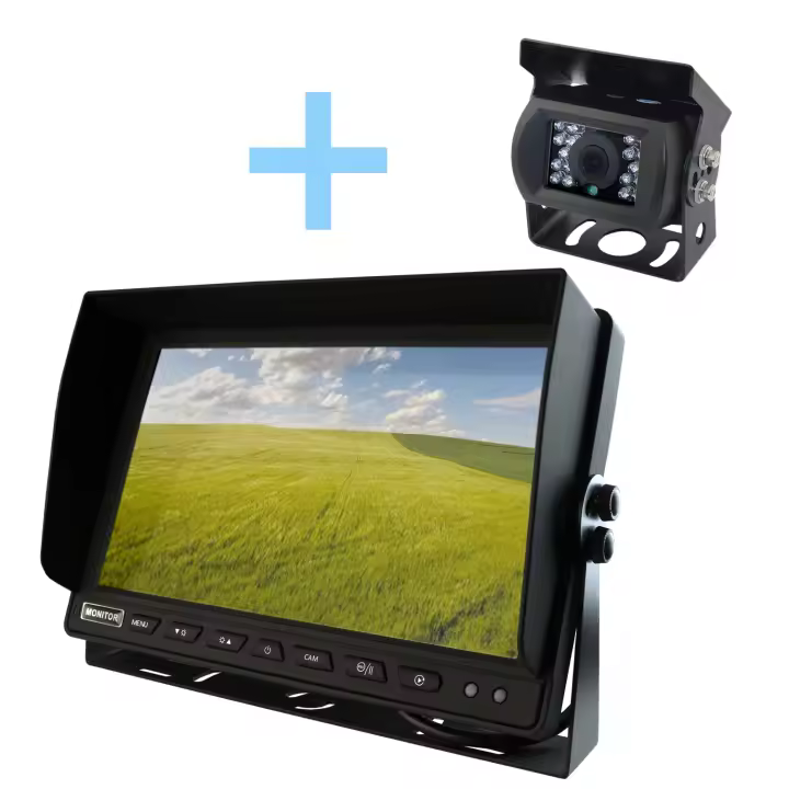 Kit de cámara de aparcamiento Yatek Pantalla AHD 10,1"  + cámara trasera 1080P de visión nocturna Yatek - 1