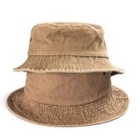Gorro De Pescador De Leno Lavado Para Mujer Y Hombre Gorro De Buho De Color Sólido Plegable Para Exteriores Viaje Playa Protección Solar Estilo Casual - details 8