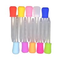 Juego De 10 Pipetas De Silicona Y Plástico De 5ml Para Experimentos En La Escuela Suministros De Laboratorio Para Medicamentos Y Líquidos Para Ojos Y Orejas - details 6