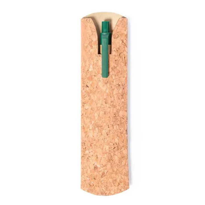 Lote 50 Fundas para bolígrafo corcho fundas baratas para bolis - detalles de bodas, regalos estuches - 1