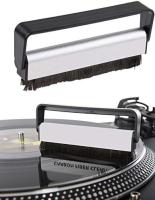 Cepillo de Fibras de Carbono para Limpiar Discos de Vinilo - Limpieza en Seco o con Liquido - Marca Cuidatumusica - Ref.2183 - details 0