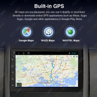 Radio De Coche GRANDnavi 2 Din Con Android GPS Navegación Multimedia Bluetooth Para VW Toyota Nissan Hyundai Pantalla Táctil 7' 1G RAM 16G ROM Soporte WiFi Y Control Del Volante - details 6