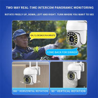 Cámara de seguridad inalámbrica para exteriores, minicámara IP WiFi para vigilancia de interiores, cámara panorámica de 360° con visión nocturna. - details 3