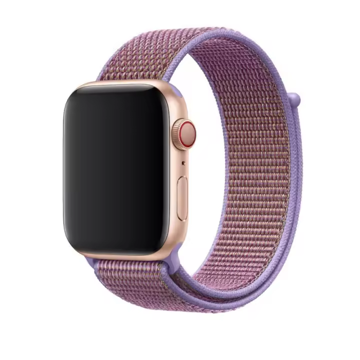 Apple MV6K2ZM/A Correa para Reloj Watch strap 44mm Nylon Lila - 1