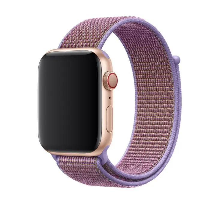 Apple MV6K2ZM/A Correa para Reloj Watch strap 44mm Nylon Lila - 1