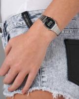 Reloj casio collection LA670WEA-1EF cronografo multifuncional - acero inoxidable - water resist - details 1