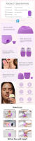 Molde De Hielo De Silicona Para Cuidado De La Piel Facial Herramienta De Levantamiento Belleza Contorno Acné Ojos Massajeador Rodillo Ball Care - details 5
