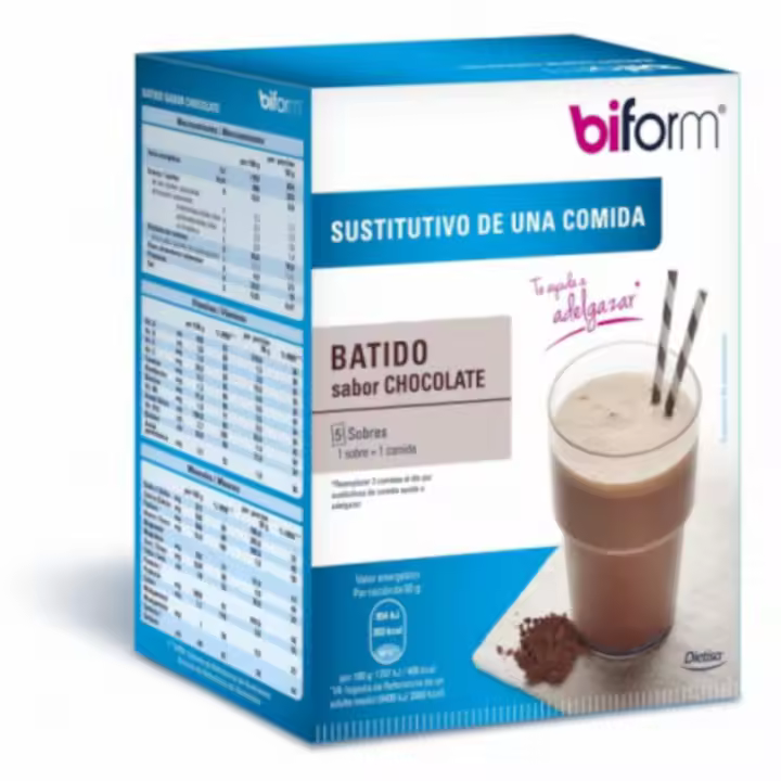Biform Batido Chocolate 5 Sobres Dietisa - 1