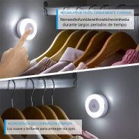 Lámpara Nocturna LED De Ahorro De Energía Con Sensor Táctil Recargable Por USB Luz Magnética Para Pared Para Aisles Y Habitaciones - details 12
