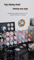 Estante De Exhibición Para Broches De Anime Organizador Multicapa Transparente Ecológico Plegable Para Almacenamiento De Coleccionables Y Broches - details 0