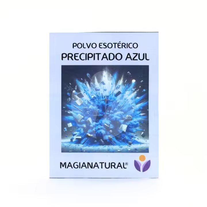 Polvo Esotérico Precipitado Azul - Magianatural®- Potenciar Resultados Positivos en Juicios y Estudios - 1