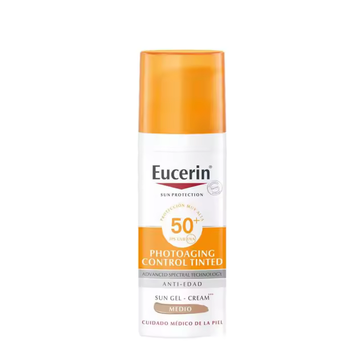 Eucerin photoaging control fluido color medio spf 50+ 50ml - 1