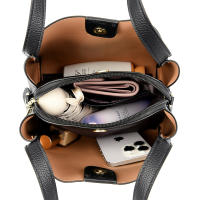 Bolso De Hombro Para Mujer De Lujo En Cuero Auténtico Bolso De Mano Diseñador De Alta Calidad Bolso Transversal Para Mujeres - details 11