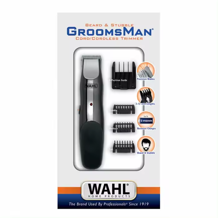 Wahl Groomsman Beard And Stubble Cord/Cordless Trimmer - 1