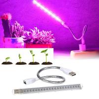 Lámpara De Crecimiento LED USB 5V Con Tubo Flexible Espectro Completo Para Plantas Ideal Para Invernadero Interior Semillas De Flores Y Agricultura Hidroponía - details 9