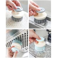 Cepillo De Cocina Multifuncional Con Mango Escobillas De Limpieza Para Lavado De Platos Y Ollas Con Pincel Rigido Para Fregadero - details 10