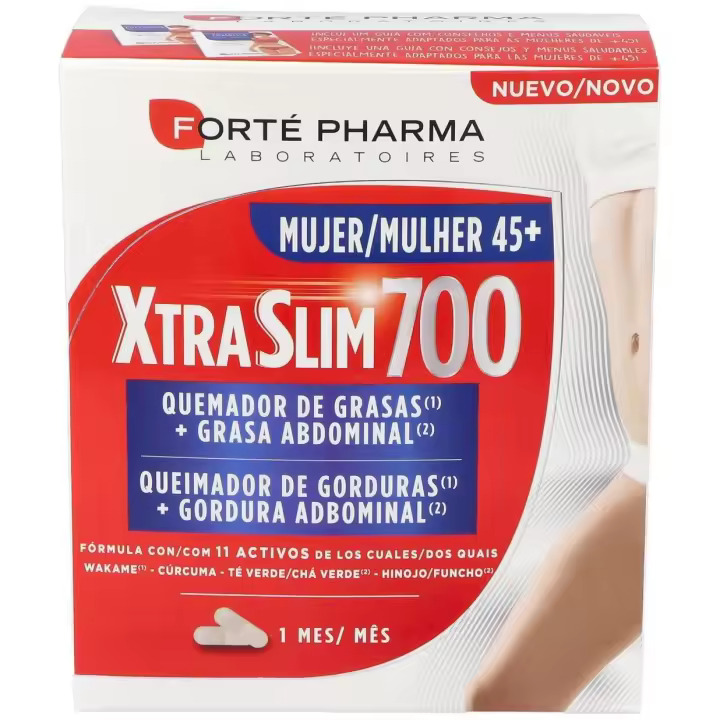 Xtraslim 700 Mujer 45+ Quemador De Grasas 120 Cápsulas - 1