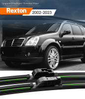LimpiaFrente Pinceles De Limpieza Del Parabrisas Para Ssangyong Rexton 2002-2023 Pares De LimpiaFrente Frontales De Goma Natural Adecuados Para Todos Los Modelos - details 0