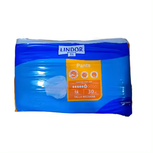 Lindor fit Pants día Absorcion 6 Talla mediana  30 unidades - 1