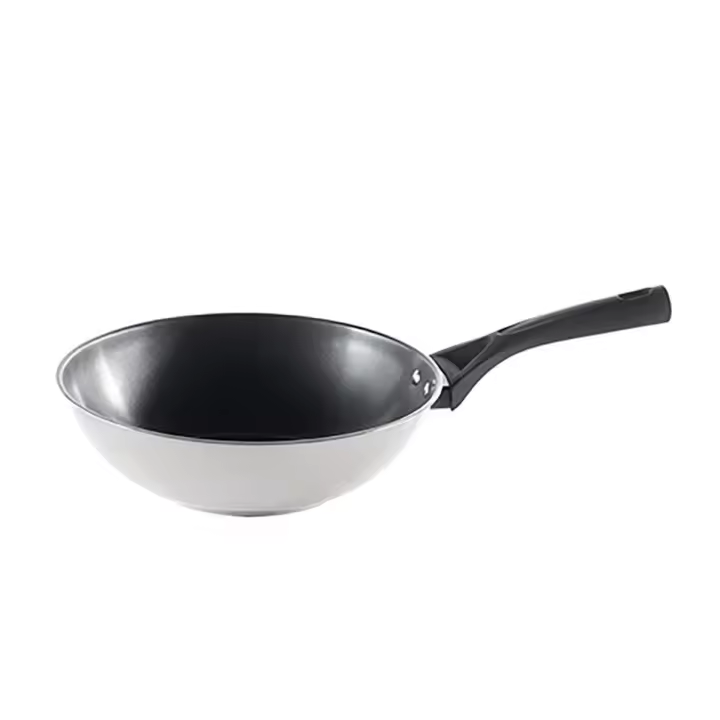 Pyrex Wok Expert Antiadherente 28cm Inox con Garantía de 10 Años - 1