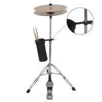 Bolsa De Tubo Para Palillos De Batería Negra Accesorios De Percusión Estilo Cilíndrico Hecho De Tela De Oxford Y Clip De Metal Resistente - details 3