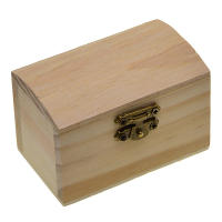 Caja De Almacenamiento De Madera Vintage Para Joyas Y Regalos Organizador Rectangular De 9*5.5*5cm DIY Crafts - details 0