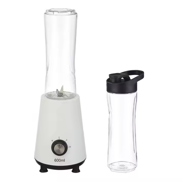 Licuadora 300-350W con Vaso de 600ml | 2 Velocidades, Cuchillas de Acero Inoxidable Pritech - 1