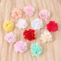 10/20Pcs Flores De Chiffon Artificiales Para Decoración De Hogar Boda Fiesta Navidad Aniversario Estilo Carnation Material Seda - details 0