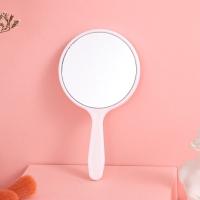 Espejo De Maquillaje Portátil Para Mujeres Con Manija Espejo De Vestíbulo Redondo Compacto Para Cosméticos - details 2