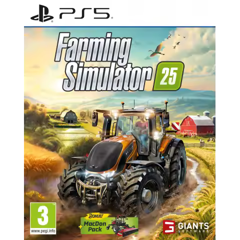 Farming Simulator 25 Juego Fisico para Consola Sony PlayStation 5 PS5 - 1