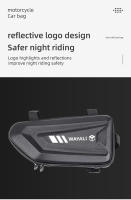 Bolsa De Almacenamiento Lateral Para Motocicleta Impermeable De Gran Capacidad Accesorio Para Moto Y Bicicleta Compatible Con Triumph Honda Suzuki Yamaha Kawasaki KTM - details 10