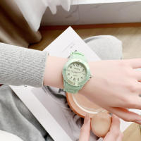 Reloj De Exámenes Para Niños Y Niñas Impermeable Imitación Deporte Y Escolar Macarón Color Caramelo Estilo Macarón Little Fresh - details 2