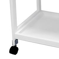 Meyvaser BricoExpo Camarera con Ruedas 3 Alturas y Repisa para Transporte de Platos y Bebidas - details 2