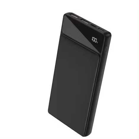 POWERBANK XO PR132 10.000mAh NEGRA - 2xUSB-A,1xUSB-C - CARGA RAPIDA - PANTALLA LCD - 1