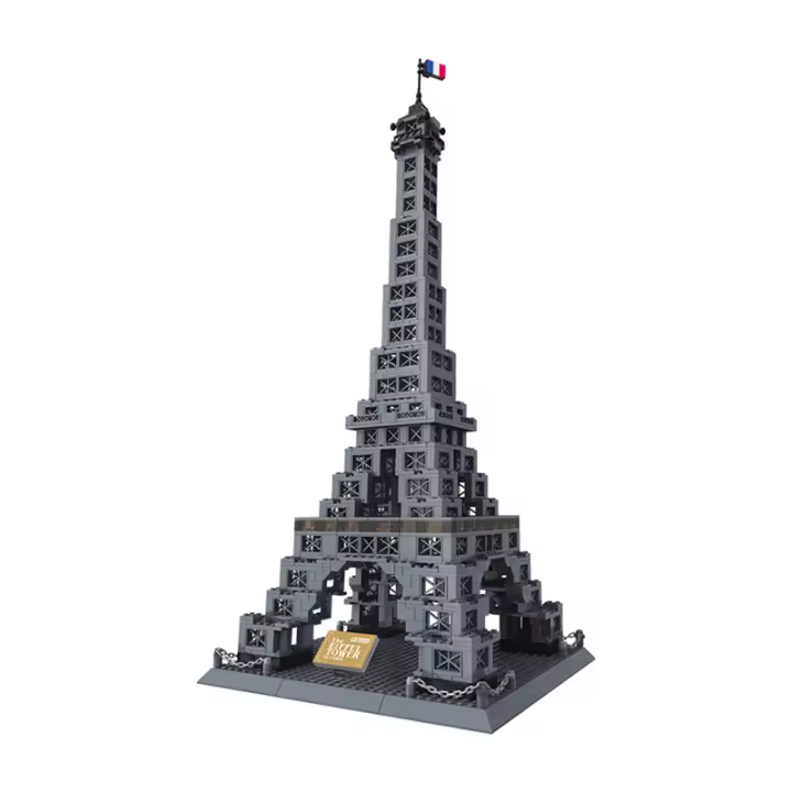 Bloques De Construcción De Torre Eiffel Para Modelos De Arquitectura Del Mundo Juguetes Educativos Para Niños Y Adultos Coleccionables Regalo Para Hombres Y Mujeres - 1