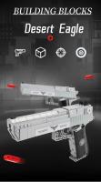 Pistola Desert Eagle En Bloques De Construcción Simulación Alta Juguetes Para Niños Puzzle De Armería Con Bala Regalo Para Niños - details 0