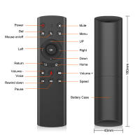 Control Remoto Inalámbrico Con Voz G20S pro 2.4G Y Mouse Aire Retroiluminado Para TV Android H96 Max X96 Max X88 pro Con Gyroscope - details 17