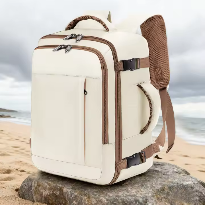 Mochila De Viaje Grande Para Hombres Y Mujeres Con Capacidad Para Portátil De 15.6 Pulgadas Bolsa De Hombro Para Easyjet Ryanair 40x30x20 Bolsa De Negocios - 1