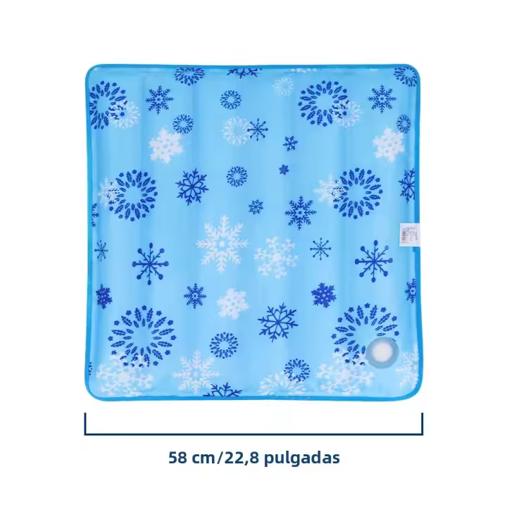 Alfombra De Enfriamiento Para Mascotas Premium Llenable De Agua Almohadilla De Hielo Que Se Enfría Instantáneamente Para Perros Y Gatos Adecuada Para Interior Y Exterior En Verano - 1