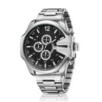 Reloj De Pulsera De Cuarzo Para Hombre CAGARNY Original Grande 6839 Moda Casual Impermeable Con Fecha Acero Inoxidable Resistente Al Shock - details 1