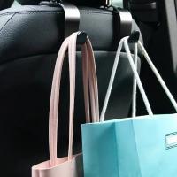 Organizador De Asiento Del Coche Con Gancho Para Bolsos Y Bolsos Accesorios De Almacenamiento Interior Clip Para Cabeza Del Asiento Delantero Material Plástico - details 2