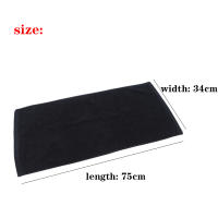 Toalla De Baño Grande Negra De Algodón Super Absorbente Suave Y Gruesa Toalla De Rostro Para Uso En La Playa Y El Baño - details 5