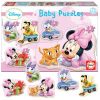 Puzzle Minnie y Mickey Mouse Baby de 3-4-5 piezas, Puzzles Infantiles Progresivos para Niños y Niñas de 2 a 4 años Baby Mickey y Baby Minnie, Regalo Cumpleaños, Navidad, Reyes (ENVÍO DE 1 PUZZLE) - details 5