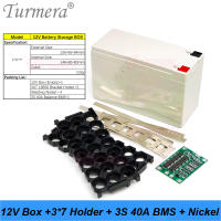 Caja De Almacenamiento De Batería Turmera 12V 7Ah-20Ah Con Portador 3X7 18650 Y BMS 3S 40A Para Motocicleta Reemplazo De Batería De Plomo-Acido - details 5