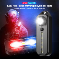 Luz De Hombro Policial LED Roja Y Azul Con Clip Recargable Por USB Advertencia Flash De Seguridad Para Niños Y Juegos De Rol - details 0