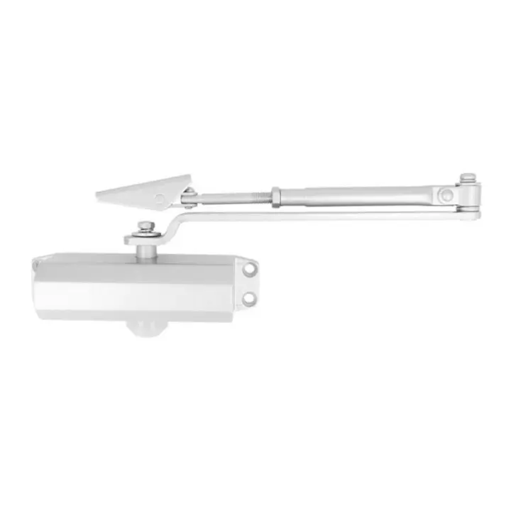 AMIG Cierrapuertas Niza 773 Blanco Aluminio con Plantilla - AMIG - 88075 Cierrapuertas Tornilleria Varios Tornilleria - 1