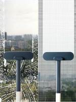 Cepillo De Ventana Multifuncional De Larga Mano Para Limpieza Dual Seco Y Húmedo Limpieza De Cristal Sofá Pared Vello De Mascota Alfombra - details 6