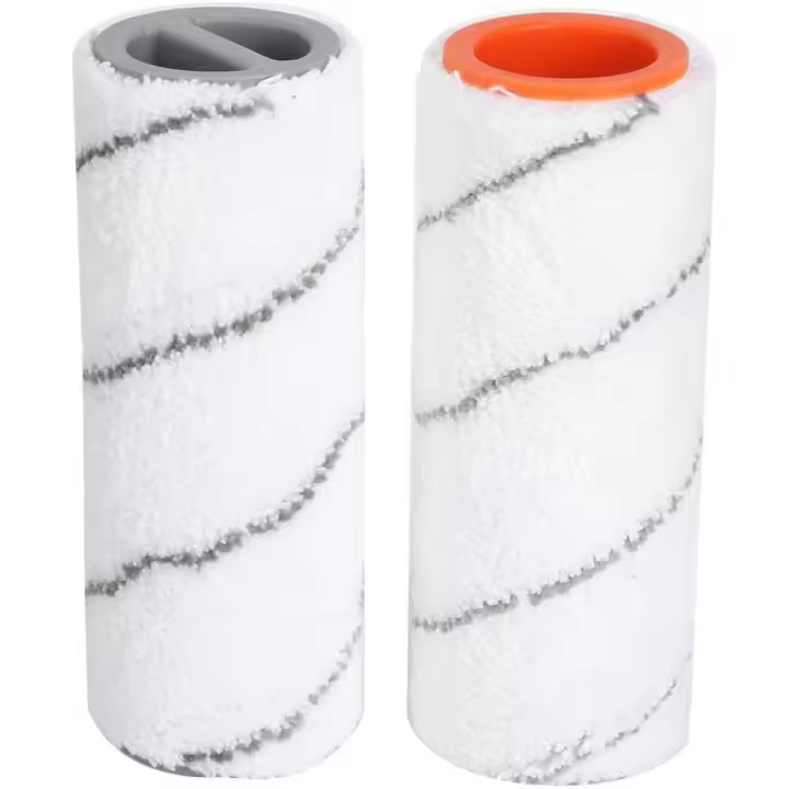 Replacement roller brush attachments fit for  FC3 FC5, household floor vacuum cleaner attachments, 2 pcs, durable, easy to install and use - 1