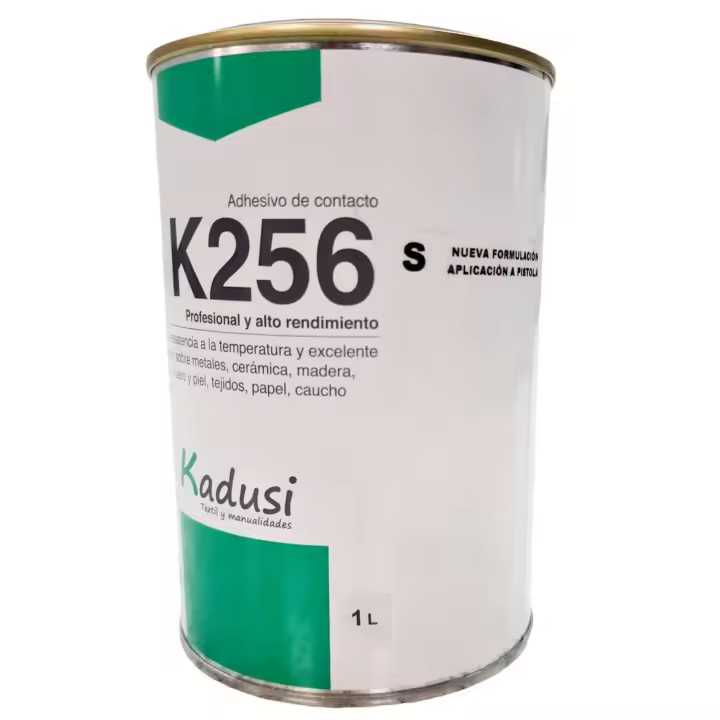 Kadusi Cola impacto para pisstola a presión resistente alta temperatura 1L perfecta para tapizar tencho de coches, furgonetas y todo tipo de automoviles Cola que sirve para multitud de materiales - 1